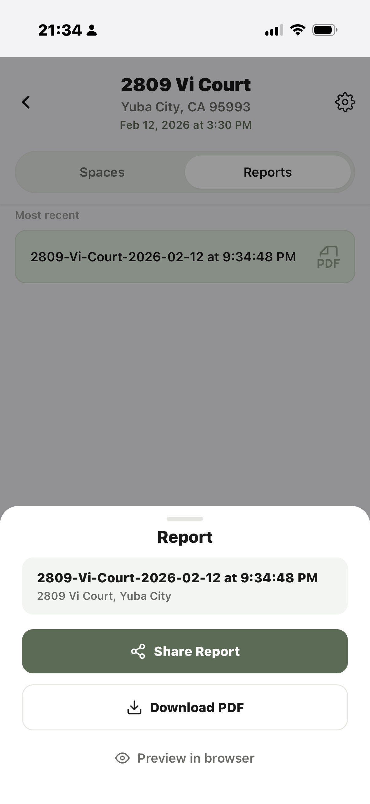 AvidGenie export and share report